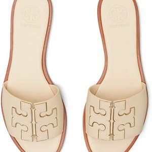 Tory Burch Ines Slide Cream / Gold US 7